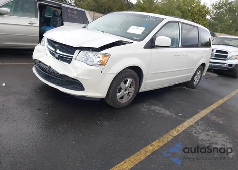 2012 Dodge Grand Caravan Sxt z USA, uszkodzony, nr VIN 2C4RDGCG4CR190859